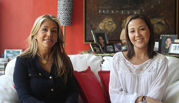 Nany Vardy y Stefany Caballero