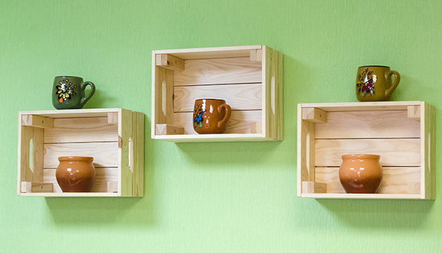 Cómo hacer cajas de madera para decorar la pared - Bricomanía