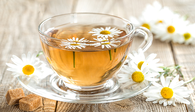 Beneficios saludables del té de manzanilla