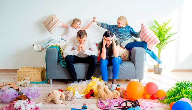 ¿Cómo reducir el estrés cotidiano en un hogar con niños?